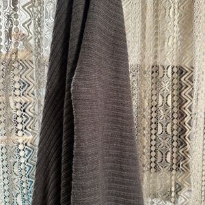 A New Day Ribbed Gray Knit blanket oversized scarf